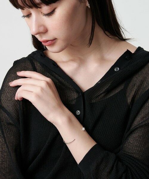 BEAUTY&YOUTH UNITED ARROWS / ビューティー&ユース ユナイテッドアローズ ブレスレット・バングル | ワン パールモチーフ バングル | 詳細4