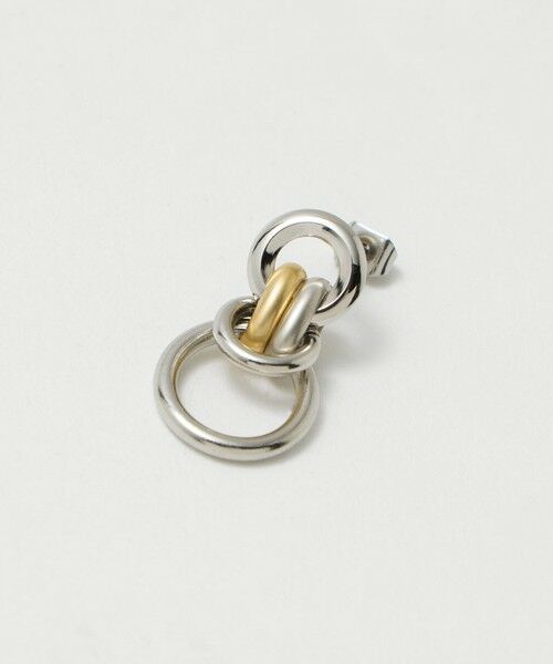 BEAUTY&YOUTH UNITED ARROWS / ビューティー&ユース ユナイテッドアローズ ピアス・イヤリング | ミックス サークルモチーフ ピアス | 詳細6