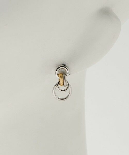 BEAUTY&YOUTH UNITED ARROWS / ビューティー&ユース ユナイテッドアローズ ピアス・イヤリング | ミックス サークルモチーフ ピアス | 詳細7