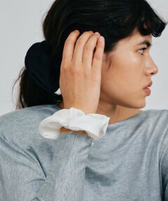 BEAUTY&YOUTH UNITED ARROWS / ビューティー&ユース ユナイテッドアローズ ヘアゴム・シュシュ | ＜heyep＞Silk Heart Scrunchie ハート シュシュ/Medium