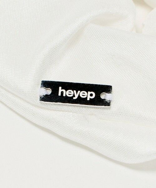 BEAUTY&YOUTH UNITED ARROWS / ビューティー&ユース ユナイテッドアローズ ヘアゴム・シュシュ | ＜heyep＞Silk Heart Scrunchie ハート シュシュ/Medium | 詳細6