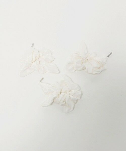 BEAUTY&YOUTH UNITED ARROWS / ビューティー&ユース ユナイテッドアローズ ヘアゴム・シュシュ | ＜heyep＞Silk Square Mini Scrunchie シュシュ/3P | 詳細3
