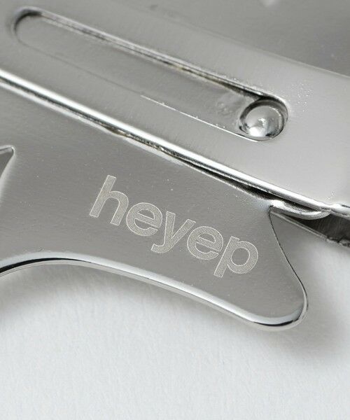 BEAUTY&YOUTH UNITED ARROWS / ビューティー&ユース ユナイテッドアローズ ヘアピン | ＜heyep＞Melted Metal フラット クリップ/2P | 詳細9