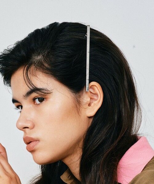 BEAUTY&YOUTH UNITED ARROWS / ビューティー&ユース ユナイテッドアローズ カチューシャ・カチューム・その他 | ＜heyep＞ルーラーモチーフ バレッタ | 詳細1