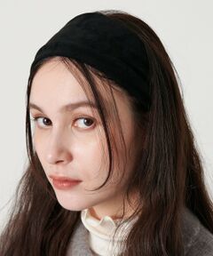 BEAUTY&YOUTH UNITED ARROWS / ビューティー&ユース ユナイテッドアローズ カチューシャ・カチューム・その他 | スエードライク ワイド ヘアバンド