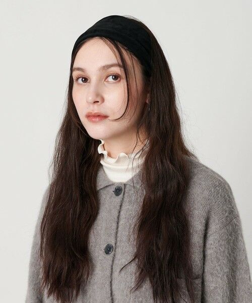 BEAUTY&YOUTH UNITED ARROWS / ビューティー&ユース ユナイテッドアローズ カチューシャ・カチューム・その他 | スエードライク ワイド ヘアバンド | 詳細1