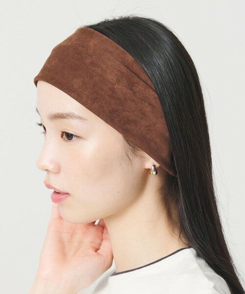 BEAUTY&YOUTH UNITED ARROWS / ビューティー&ユース ユナイテッドアローズ カチューシャ・カチューム・その他 | スエードライク ワイド ヘアバンド | 詳細2