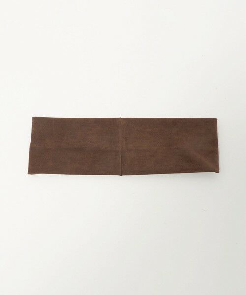 BEAUTY&YOUTH UNITED ARROWS / ビューティー&ユース ユナイテッドアローズ カチューシャ・カチューム・その他 | スエードライク ワイド ヘアバンド | 詳細4
