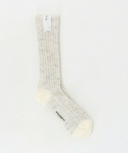 BEAUTY & YOUTH UNITED ARROWS/ビューティー&ユース ユナイテッドアローズ モヘヤ リブ ソックス OFF WHITE FREE BEAUTY & YOUTH UNITED ARROWS/ビューティー&ユース ユナイテッドアローズ モヘヤ リブ ソックス OFF WHITE FREE