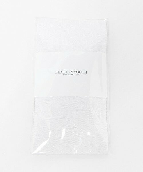 BEAUTY & YOUTH UNITED ARROWS/ビューティー&ユース ユナイテッドアローズ レース タイツ WHITE FREE BEAUTY & YOUTH UNITED ARROWS/ビューティー&ユース ユナイテッドアローズ レース タイツ WHITE FREE