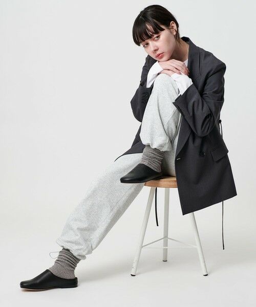 BEAUTY&YOUTH UNITED ARROWS / ビューティー&ユース ユナイテッドアローズ ソックス | ラメ リブ ハイソックス | 詳細2