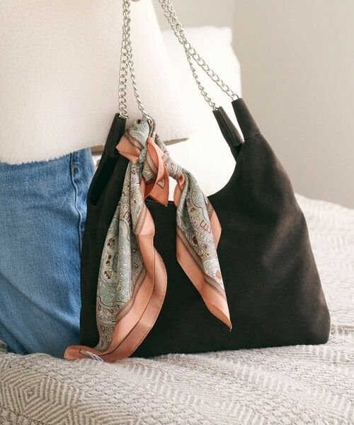 BEAUTY&YOUTH UNITED ARROWS / ビューティー&ユース ユナイテッドアローズ バンダナ・スカーフ | シルク ペイズリー スカーフ | 詳細1