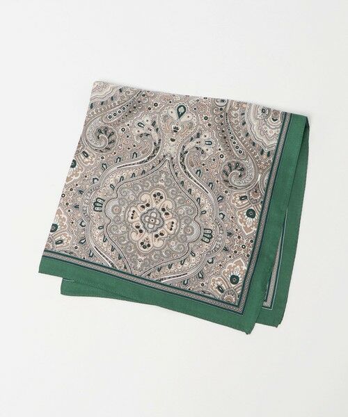 BEAUTY&YOUTH UNITED ARROWS / ビューティー&ユース ユナイテッドアローズ バンダナ・スカーフ | シルク ペイズリー スカーフ | 詳細7