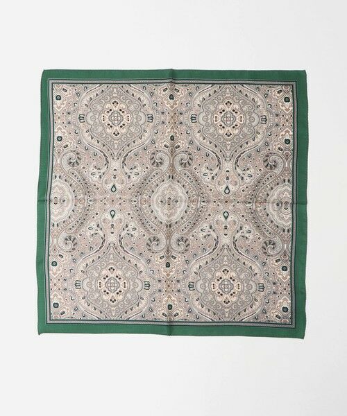 BEAUTY&YOUTH UNITED ARROWS / ビューティー&ユース ユナイテッドアローズ バンダナ・スカーフ | シルク ペイズリー スカーフ | 詳細8