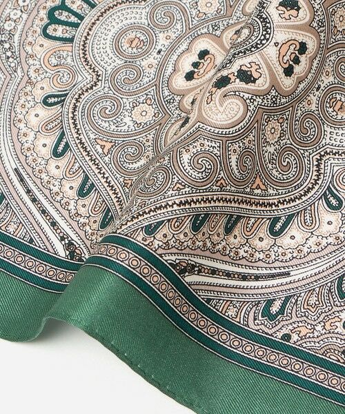 BEAUTY&YOUTH UNITED ARROWS / ビューティー&ユース ユナイテッドアローズ バンダナ・スカーフ | シルク ペイズリー スカーフ | 詳細9