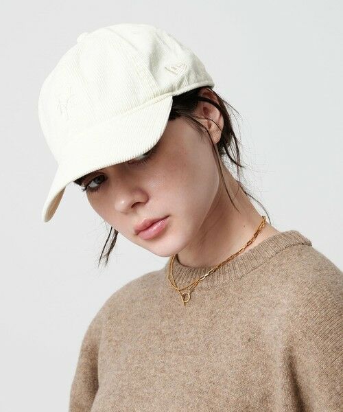 BEAUTY&YOUTH UNITED ARROWS / ビューティー&ユース ユナイテッドアローズ キャップ | 【別注】＜NEW ERA＞コーデュロイ ロゴ キャップ | 詳細1