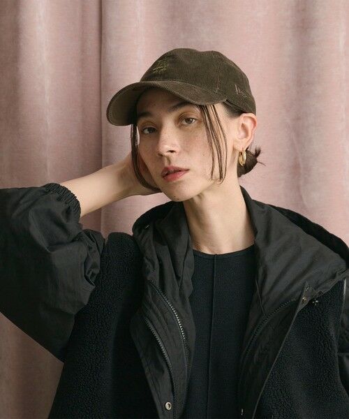 BEAUTY&YOUTH UNITED ARROWS / ビューティー&ユース ユナイテッドアローズ キャップ | 【別注】＜NEW ERA＞コーデュロイ ロゴ キャップ | 詳細8