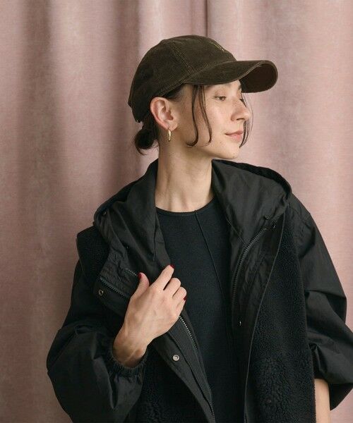 BEAUTY&YOUTH UNITED ARROWS / ビューティー&ユース ユナイテッドアローズ キャップ | 【別注】＜NEW ERA＞コーデュロイ ロゴ キャップ | 詳細9
