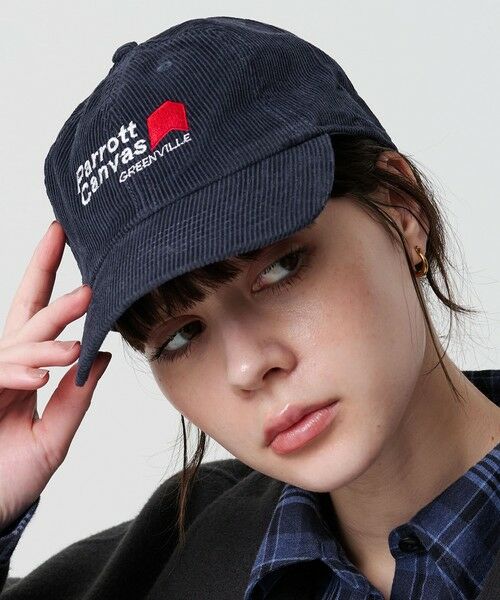 BEAUTY&YOUTH UNITED ARROWS / ビューティー&ユース ユナイテッドアローズ キャップ | ＜PARROTT CANVAS＞コーデュロイ パネル キャップ | 詳細16