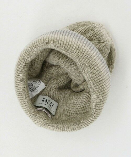 BEAUTY&YOUTH UNITED ARROWS / ビューティー&ユース ユナイテッドアローズ ニットキャップ | ＜RACAL＞リバーシブル オンブレボーダー ニットキャップ | 詳細3