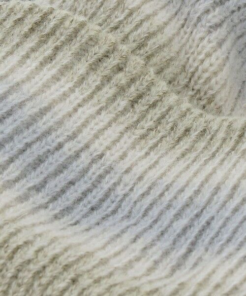 BEAUTY&YOUTH UNITED ARROWS / ビューティー&ユース ユナイテッドアローズ ニットキャップ | ＜RACAL＞リバーシブル オンブレボーダー ニットキャップ | 詳細4