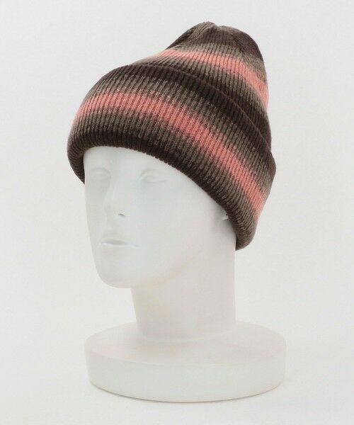 BEAUTY&YOUTH UNITED ARROWS / ビューティー&ユース ユナイテッドアローズ ニットキャップ | ＜RACAL＞リバーシブル オンブレボーダー ニットキャップ | 詳細11