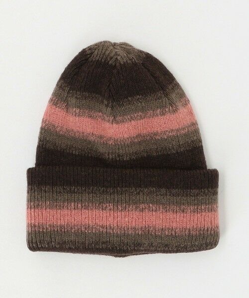 BEAUTY&YOUTH UNITED ARROWS / ビューティー&ユース ユナイテッドアローズ ニットキャップ | ＜RACAL＞リバーシブル オンブレボーダー ニットキャップ | 詳細6