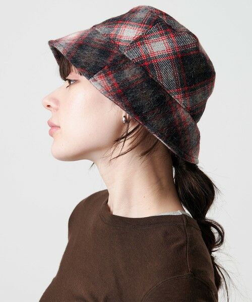 BEAUTY&YOUTH UNITED ARROWS / ビューティー&ユース ユナイテッドアローズ ハット | 【一部別注】＜Revis.＞チェック バケットハット | 詳細1