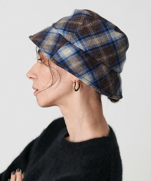 BEAUTY&YOUTH UNITED ARROWS / ビューティー&ユース ユナイテッドアローズ ハット | 【一部別注】＜Revis.＞チェック バケットハット | 詳細13