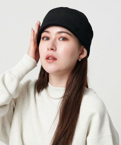 BEAUTY&YOUTH UNITED ARROWS / ビューティー&ユース ユナイテッドアローズ ハット | コーデュロイ ロシアン ハット | 詳細1