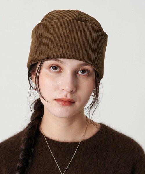BEAUTY&YOUTH UNITED ARROWS / ビューティー&ユース ユナイテッドアローズ ハット | コーデュロイ ロシアン ハット | 詳細6