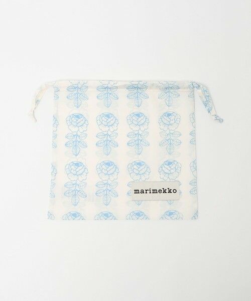 BEAUTY&YOUTH UNITED ARROWS / ビューティー&ユース ユナイテッドアローズ ポーチ | ＜marimekko＞Vihkiruusu ドロストポーチ | 詳細7