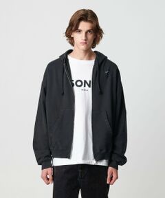 BEAUTY&YOUTH UNITED ARROWS / ビューティー&ユース ユナイテッドアローズ カーディガン・ボレロ | フレンチテリー ディストレスト フルジップ フーディー