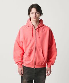 BEAUTY&YOUTH UNITED ARROWS / ビューティー&ユース ユナイテッドアローズ カーディガン・ボレロ | フレンチテリー ディストレスト フルジップ フーディー