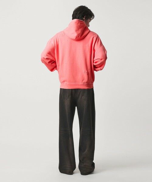 BEAUTY&YOUTH UNITED ARROWS / ビューティー&ユース ユナイテッドアローズ カーディガン・ボレロ | フレンチテリー ディストレスト フルジップ フーディー | 詳細30