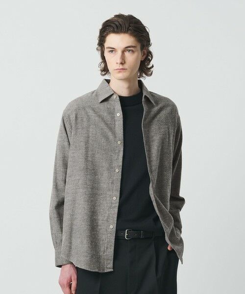 BEAUTY&YOUTH UNITED ARROWS / ビューティー&ユース ユナイテッドアローズ シャツ・ブラウス | ＜one BEAUTY&YOUTH＞ブラッシュ ツイル シャツ FORM型 | 詳細1