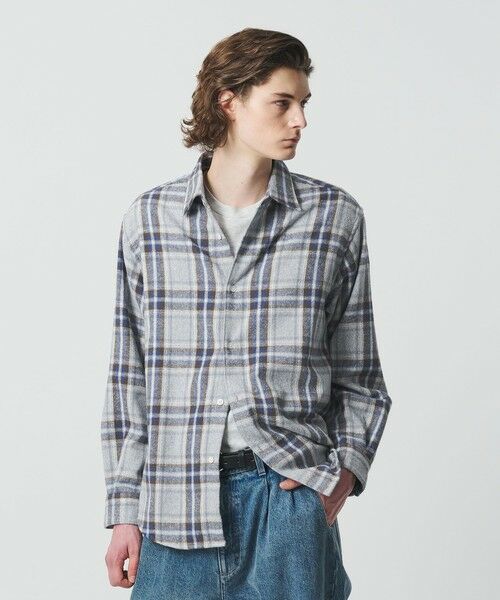 BEAUTY&YOUTH UNITED ARROWS / ビューティー&ユース ユナイテッドアローズ シャツ・ブラウス | ＜one BEAUTY&YOUTH＞Y/DYE ブラッシュ シャツ FORM型 | 詳細1