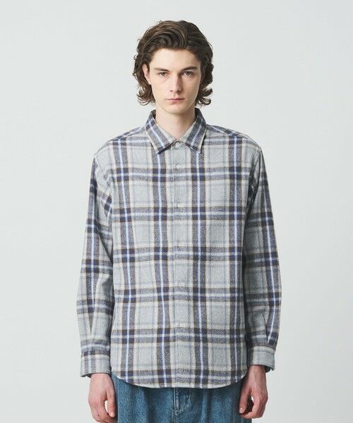 BEAUTY&YOUTH UNITED ARROWS / ビューティー&ユース ユナイテッドアローズ シャツ・ブラウス | ＜one BEAUTY&YOUTH＞Y/DYE ブラッシュ シャツ FORM型 | 詳細4