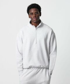 BEAUTY&YOUTH UNITED ARROWS / ビューティー&ユース ユナイテッドアローズ カットソー | SNAZZY ハーフジップ スウェット