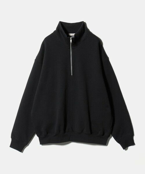 BEAUTY&YOUTH UNITED ARROWS / ビューティー&ユース ユナイテッドアローズ カットソー | SNAZZY ハーフジップ スウェット | 詳細3
