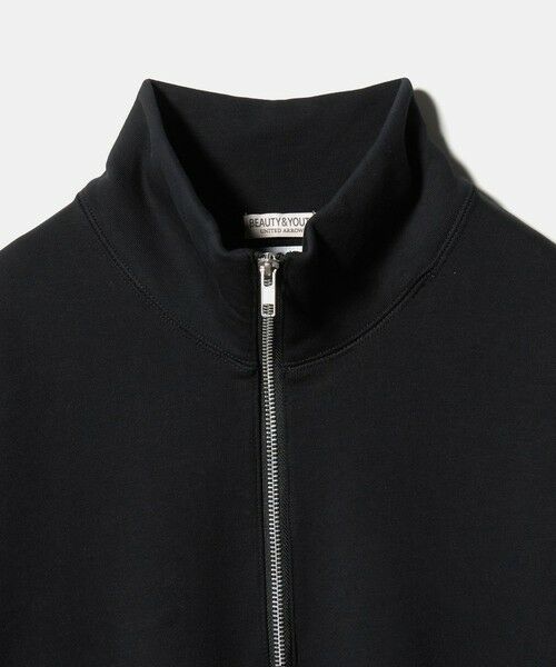 BEAUTY&YOUTH UNITED ARROWS / ビューティー&ユース ユナイテッドアローズ カットソー | SNAZZY ハーフジップ スウェット | 詳細5