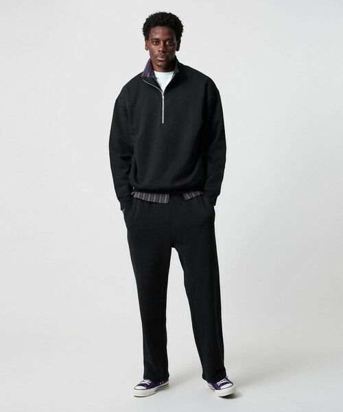 BEAUTY&YOUTH UNITED ARROWS / ビューティー&ユース ユナイテッドアローズ カットソー | SNAZZY ハーフジップ スウェット | 詳細2