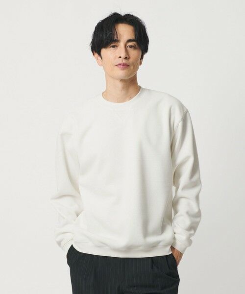 BEAUTY&YOUTH UNITED ARROWS / ビューティー&ユース ユナイテッドアローズ カットソー | ウェーブ アゼ ボンディング クルーネック スウェット | 詳細1