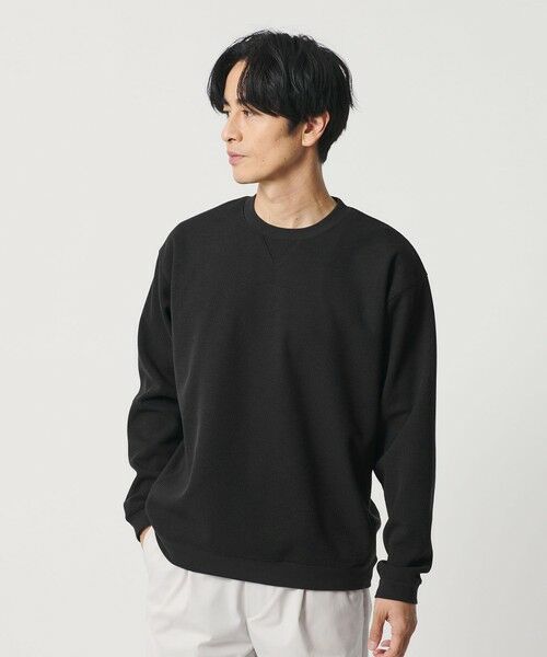 BEAUTY&YOUTH UNITED ARROWS / ビューティー&ユース ユナイテッドアローズ カットソー | ウェーブ アゼ ボンディング クルーネック スウェット | 詳細8