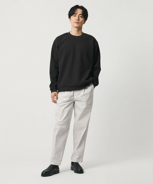BEAUTY&YOUTH UNITED ARROWS / ビューティー&ユース ユナイテッドアローズ カットソー | ウェーブ アゼ ボンディング クルーネック スウェット | 詳細9