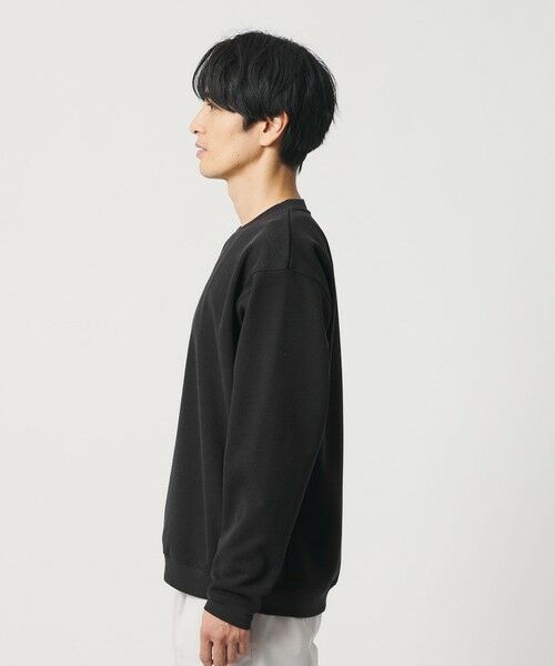 BEAUTY&YOUTH UNITED ARROWS / ビューティー&ユース ユナイテッドアローズ カットソー | ウェーブ アゼ ボンディング クルーネック スウェット | 詳細11