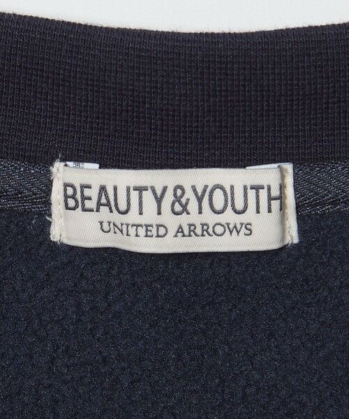 BEAUTY&YOUTH UNITED ARROWS / ビューティー&ユース ユナイテッドアローズ カットソー | ウェーブ アゼ ボンディング クルーネック スウェット | 詳細26