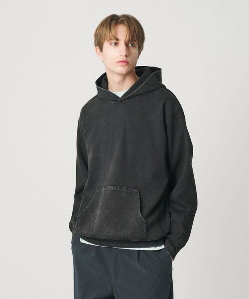 BEAUTY&YOUTH UNITED ARROWS / ビューティー&ユース ユナイテッドアローズ カットソー | ケミカル スウェット フーディ— | 詳細1