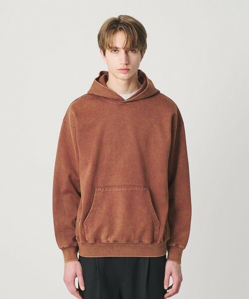 BEAUTY&YOUTH UNITED ARROWS / ビューティー&ユース ユナイテッドアローズ カットソー | ケミカル スウェット フーディ— | 詳細10