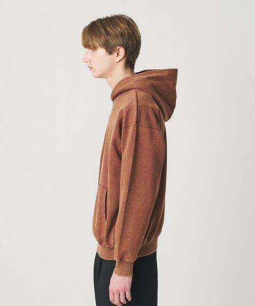 BEAUTY&YOUTH UNITED ARROWS / ビューティー&ユース ユナイテッドアローズ カットソー | ケミカル スウェット フーディ— | 詳細11